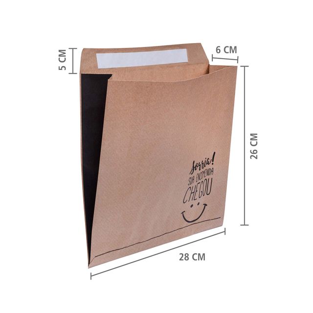 Envelope de papel kraft com dupla face tamanho Envelope de papel kraft com dupla face tamanho