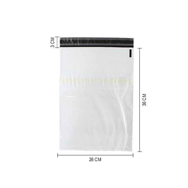 Envelope Plástico Segurança Sedex C/ Canguru  36x26 300 unid