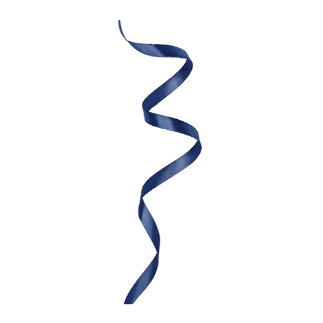 Fita de cetim azul tamanho 1x53 cm Fita de cetim azul tamanho 1x53 cm
