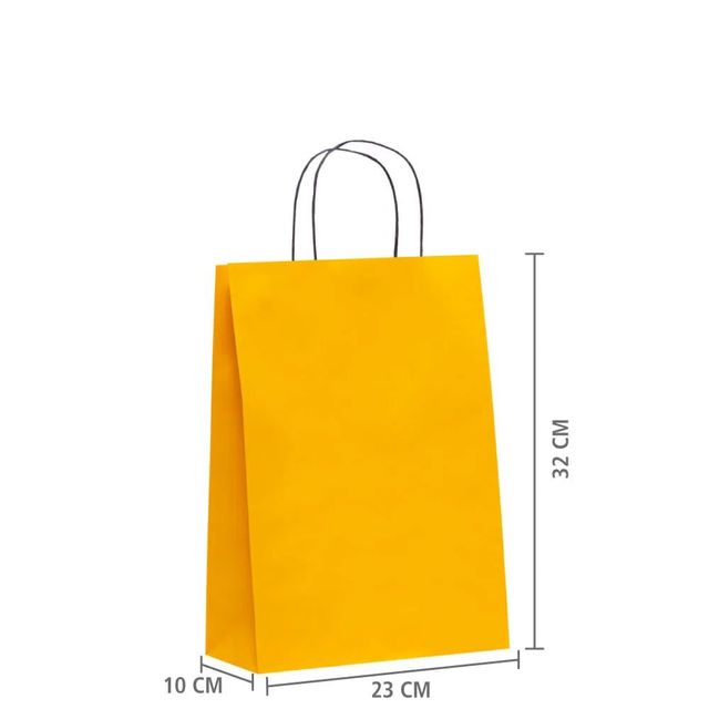 Sacola-de-Papel-Atacado-Amarelo-M-32x23x10