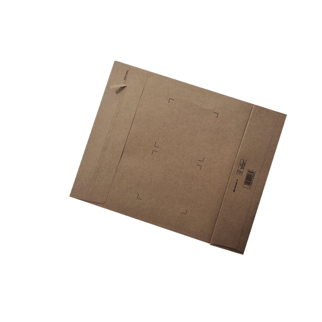 Envelope-de-papel-kraft-E-commerce-tamanho-M-40x32x8-fechado-duas-fita