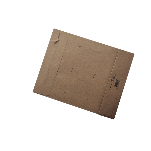 Envelope-de-papel-kraft-E-commerce-tamanho-M-40x32x8-fechado-duas-fita