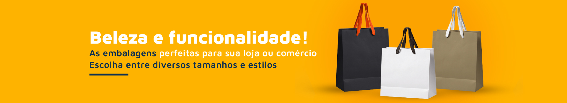 Banner sacolas premium