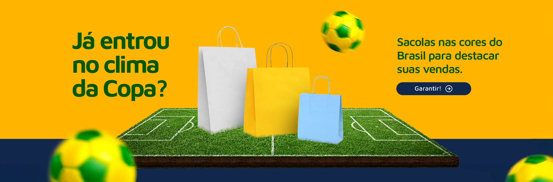 Banner mês da copa